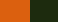 Naranja Flúor – Verde Oscuro