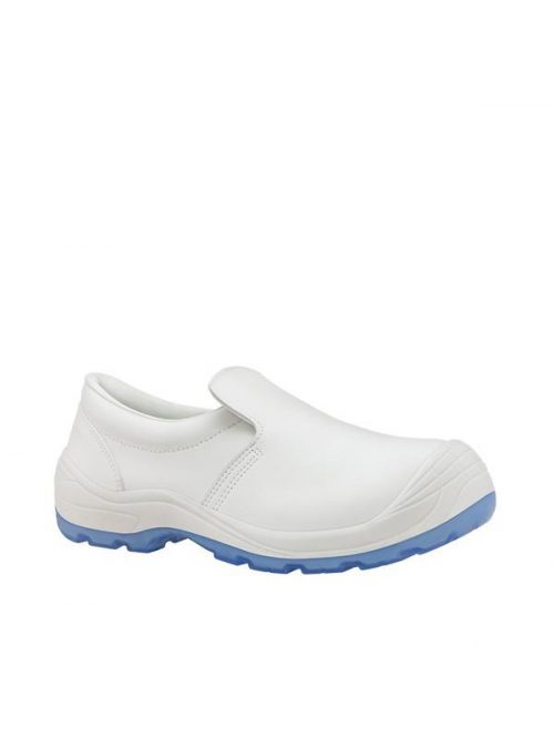 CANELA-S2-zapato-blanco-antibacterias-antideslizante-puntera-microfibra FUSBA Ropa de trabajo