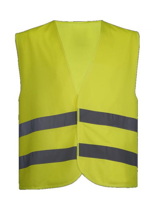 wr713v-chaleco-av-velcro-amarillo FUSBA Ropa de trabajo