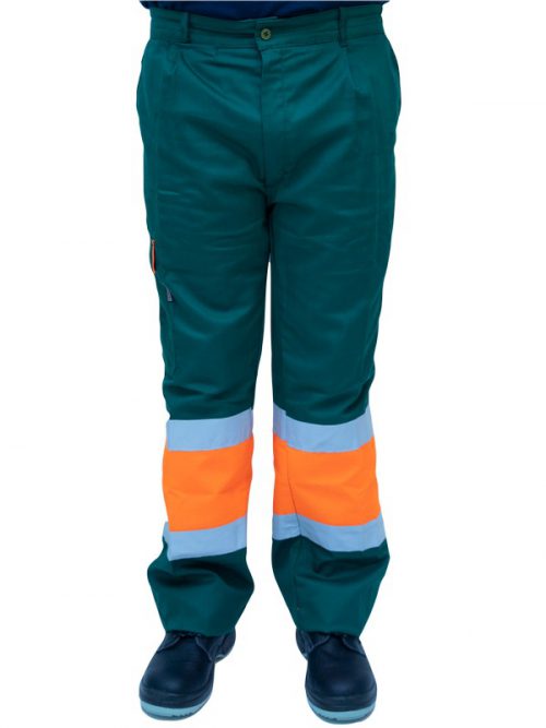 16_pantalon combinado verde-naranja-3 Homologadas FUSBA Ropa de trabajo