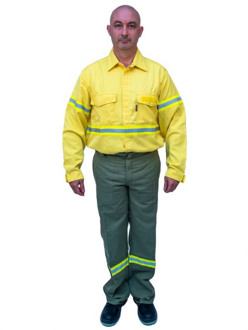 4_CAMISA Y PANTALÓN FORESTAL Homologadas FUSBA Ropa de trabajo